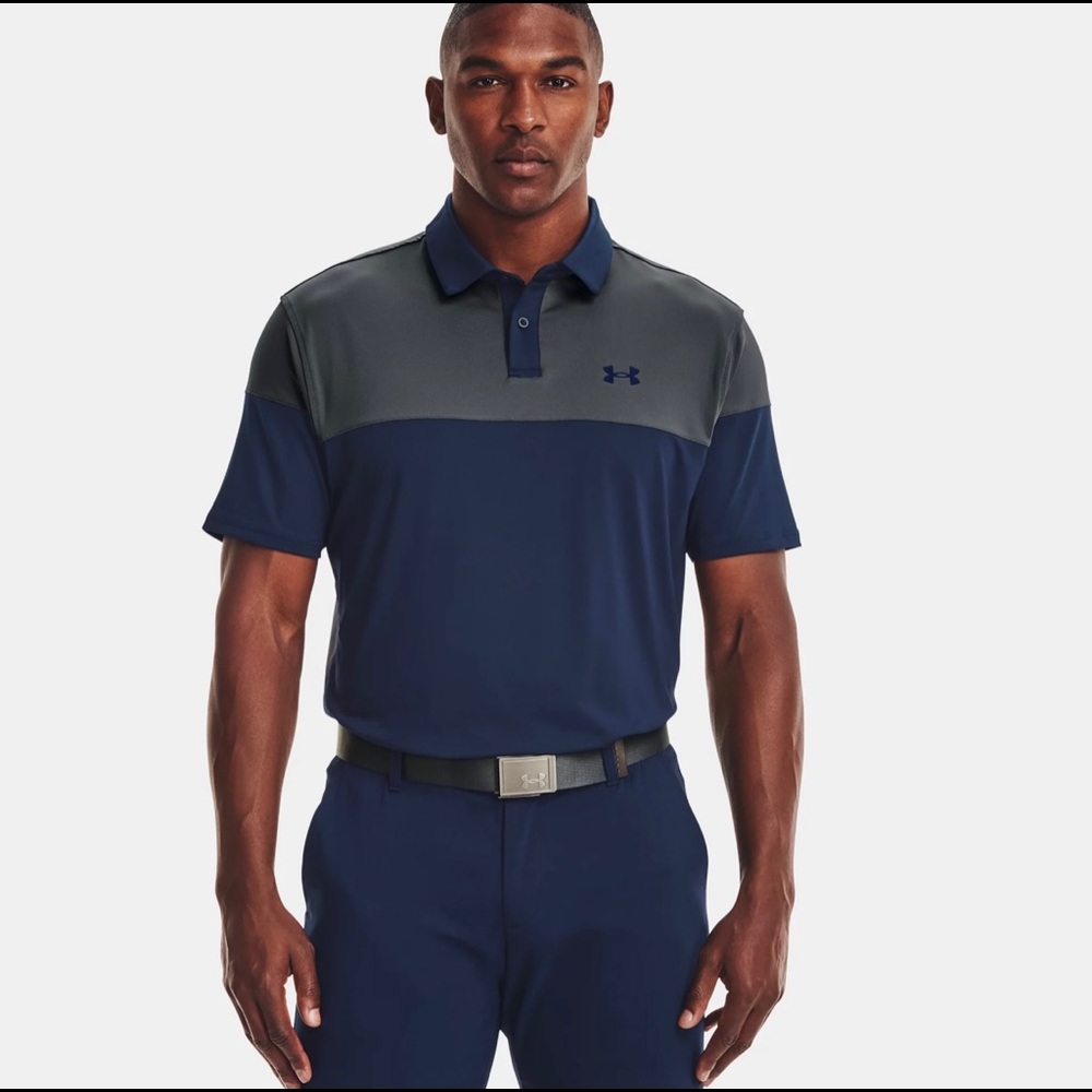 Under Armour Men’s Golf Polo Med NWT
